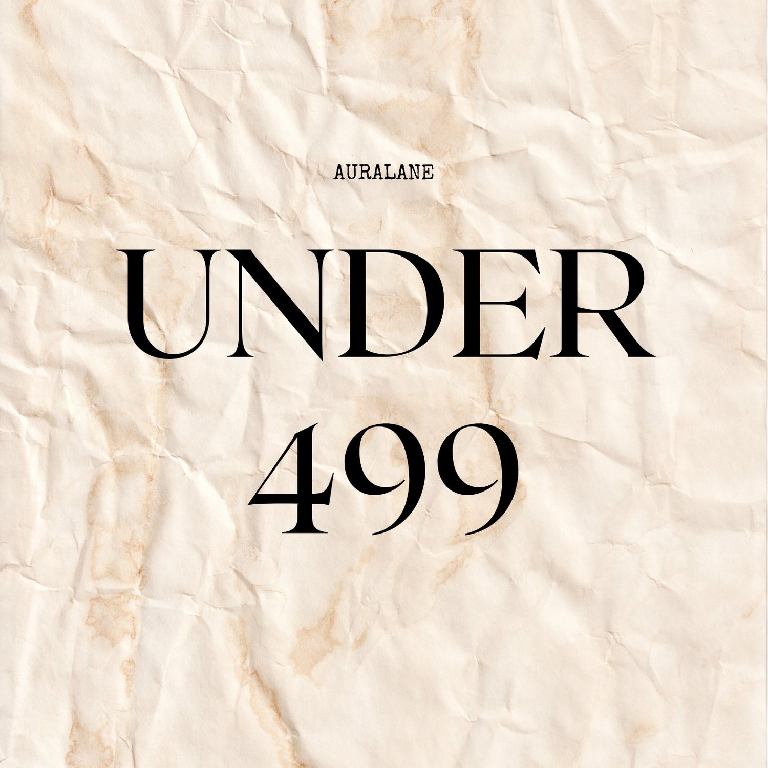 UNDER 499