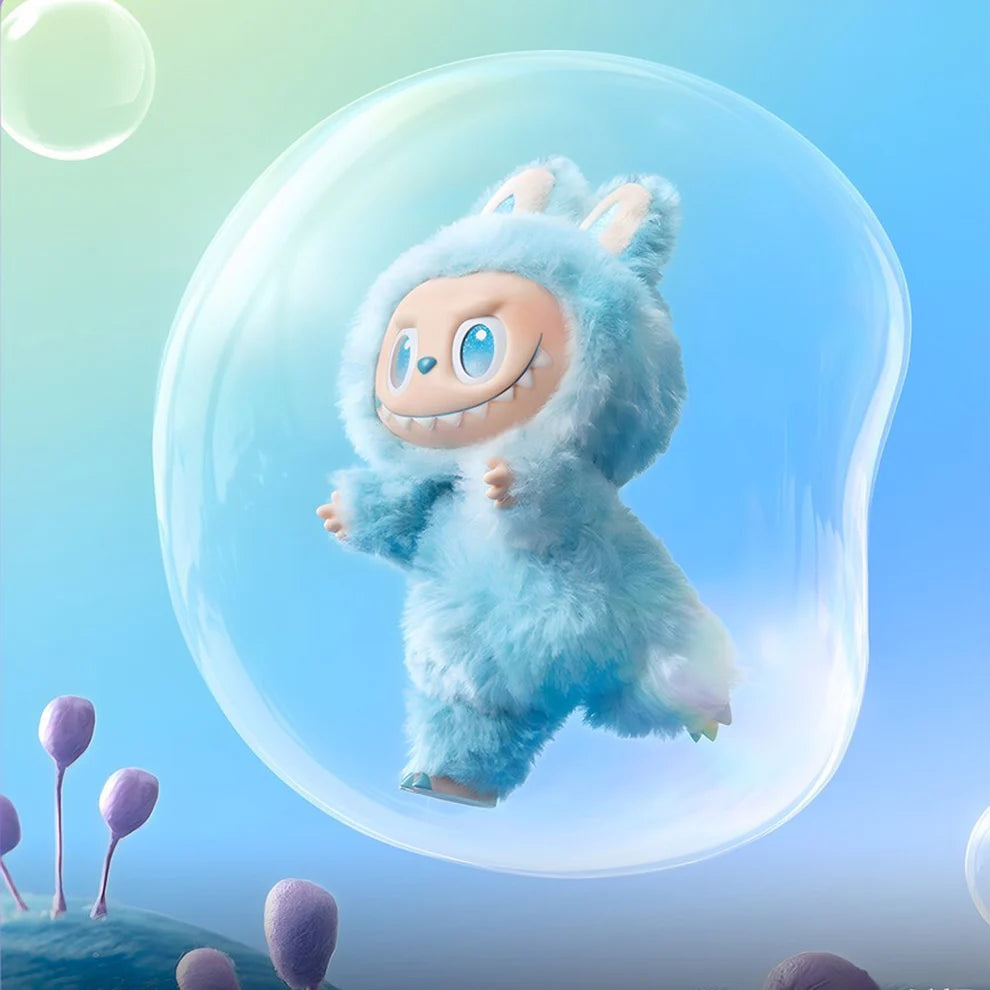 Plush Toy Cartoon Keychain with Hook Assorted Colorful Animal Design Have a Seat Vinyl Plush Blind Box – 1 Pc (Mix Design)